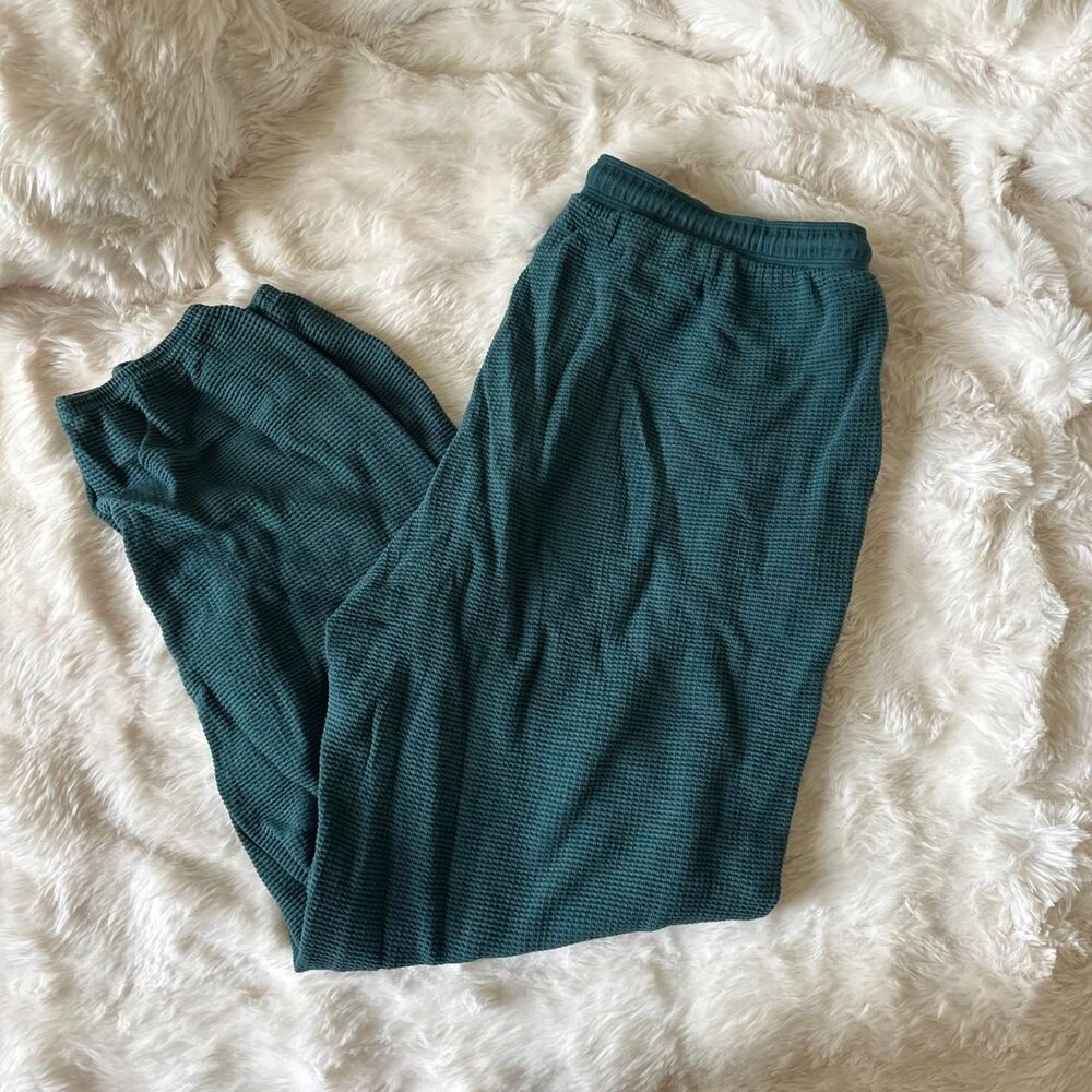 Athleta Tranquil Mid Rise Waffle Jogger